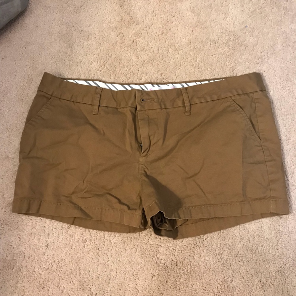 No Boundaries Dark Khaki Twill Shorts